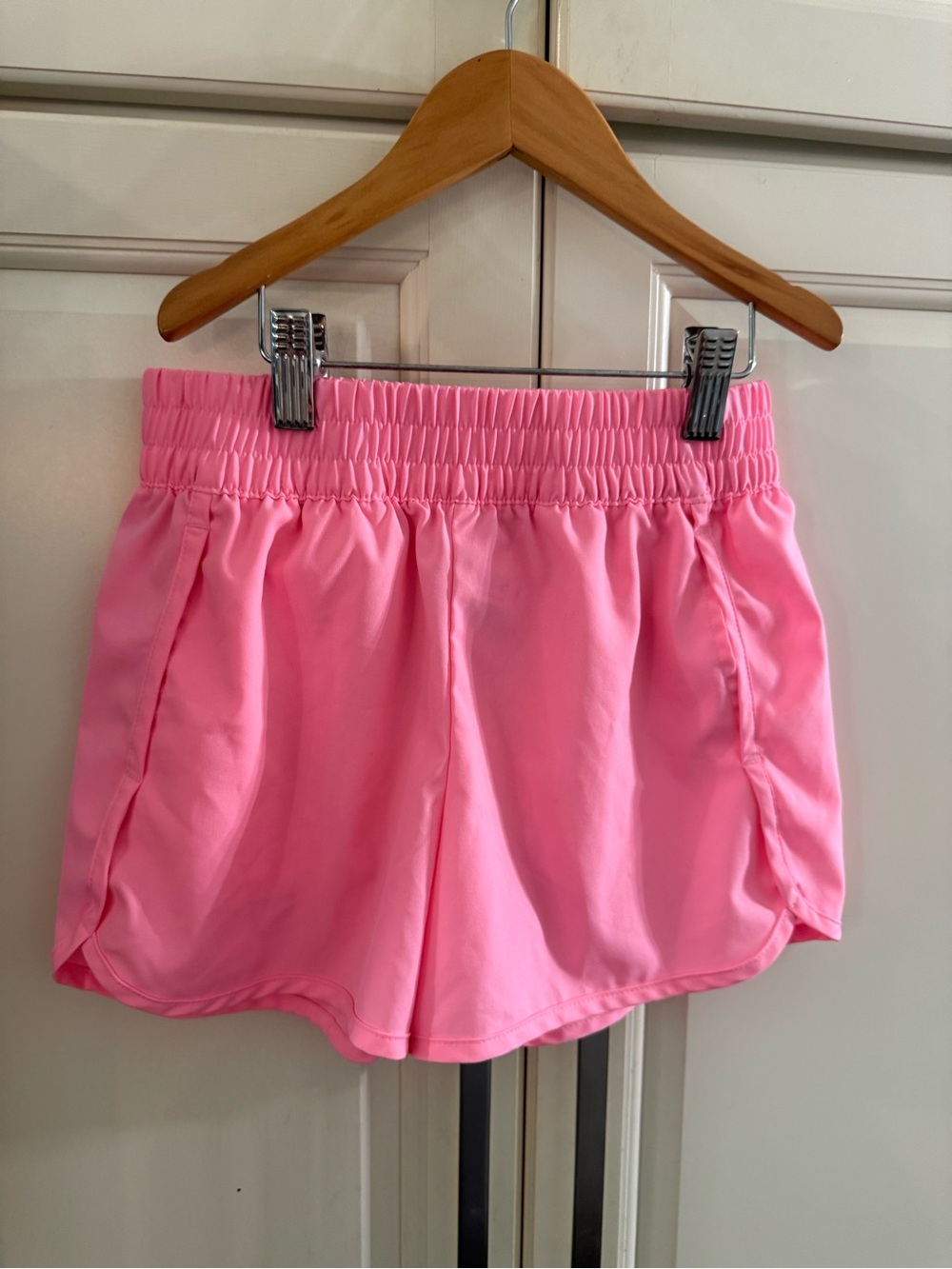 GAP Hot Pink Athletic Shorts with Elastic Waist